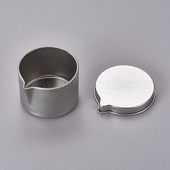 Lattine di ferro rotonde&nbsp;CON-WH0069-78