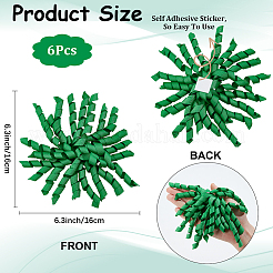 Ornement en polyester autocollant&nbsp;DIY-WH20001-83G