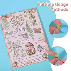 150 pièce d'accessoires décoratifs en strass en plastique pour fleurs&nbsp;FIND-CA0009-76B