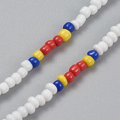 Catene di occhiali da vista con perle di vetro&nbsp;AJEW-EH00006-03