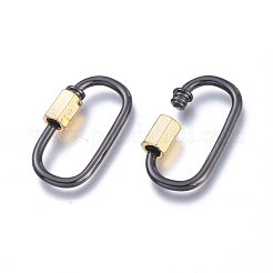 Messingschraube Karabiner Schloss Charms&nbsp;KK-I673-05A