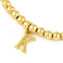 Bracelets pendentifs en laiton&nbsp;BJEW-B105-01G-K