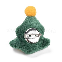 Broche de sapin de noël en coton&nbsp;JEWB-A003-15