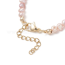 Chakra-Armbänder aus natürlichem malaysischem Jade und Perlen für Damen&nbsp;BJEW-JB13077