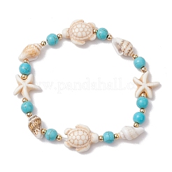 Muschelperlenarmbänder&nbsp;BJEW-TA00589-02