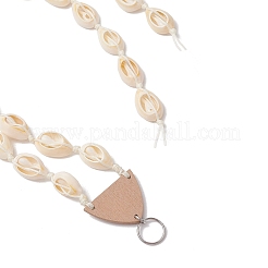 Décorations pendentif en coquillage cauri naturel&nbsp;HJEW-JM03040