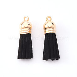 Faux Wildleder Quaste Anhänger Schmuck&nbsp;FIND-R095-010LG