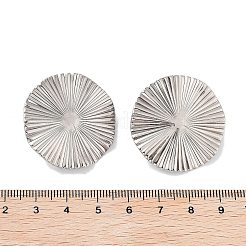 Boucles d'oreilles à tige en acier inoxydable 304 anti-ternissement&nbsp;STAS-P357-01A-P