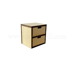 Armoire en bois pour maison de poupée&nbsp;PW-WGE0727-01