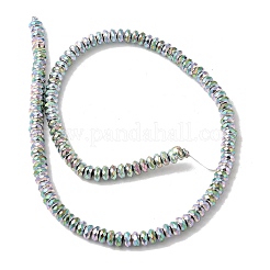 Fili di perline di ematite sintetica non magnetica con vernice da forno&nbsp;G-I364-M01-01