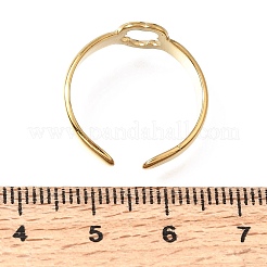 Offene Manschettenringe aus Edelstahl 304&nbsp;SA-CBA383B-01G