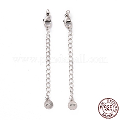 925 rallonges de chaîne en argent sterling&nbsp;STER-D036-34AS