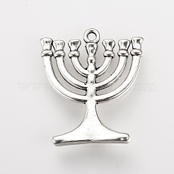 Pendente in lega stile tibetano&nbsp;TIBEP-Q078-41AS-NR