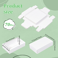 70 Stück faltbare Papierschubladenboxen&nbsp;CON-WA0001-20