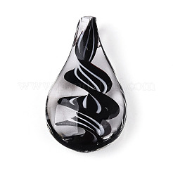 Manuelle Bunte Malerei Anhänger & Charms&nbsp;LAMP-N034-03