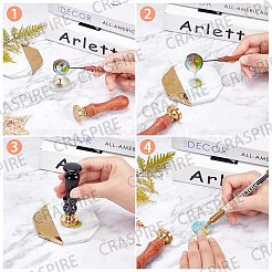 Kits de partículas de cera de sellado para sello de sello retro&nbsp;DIY-CP0003-60P