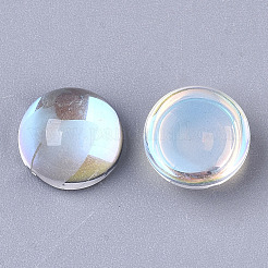Transparente Glas Cabochons&nbsp;LS-EGLA-N004-03B-01