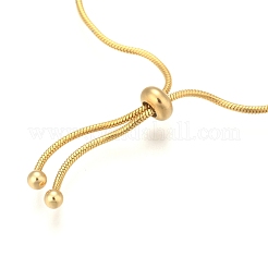 Fabrication de bracelets réglables en acier inoxydable 304 avec placage ionique (IP)&nbsp;STAS-G169-02G