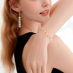 DIY-Set zur Herstellung von Stretch-Armbändern aus runden Acrylperlen&nbsp;DIY-TA0009-87
