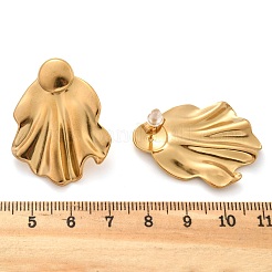 Boucles d'oreilles à tige en acier inoxydable 304 pour femmes&nbsp;EJEW-K306-25G