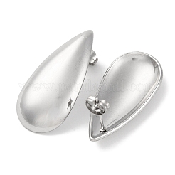 Orecchini a goccia in acciaio inossidabile 304&nbsp;EJEW-D281-31S