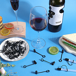 90 x TPE-Abdeckung für Weinausgießer für Schnapsflaschen.&nbsp;FIND-CP0002-02