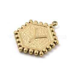 201 pendenti in acciaio inossidabile&nbsp;LS-STAS-R227-01Y-G