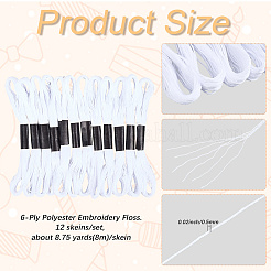 Fils à broder en polyester pour le point de croix&nbsp;SENE-CY0001-07C-01