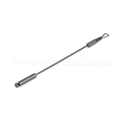 Poussoir à cuticules à double tête en acier inoxydable 201&nbsp;LS-STAS-R161-01B