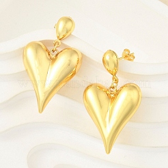 Pendientes de acero inoxidable 304 para mujer&nbsp;EJEW-A125-41G