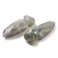 Natürliches Labradorit-Schwertmodell-Ornament&nbsp;DJEW-C019-02K