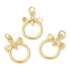 Pendentifs de placage en laiton&nbsp;KK-Q775-17G