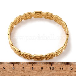 304 Edelstahl-Armreifen mit Scharnier für Damen&nbsp;BJEW-L610-26G