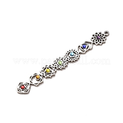 Pendentifs Chakra en acier inoxydable 304 de grande taille&nbsp;STAS-F367-14P