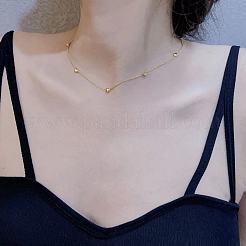 Collares de cadena de eslabones de acero inoxidable de 8 corazón para mujer&nbsp;FS-WG5BF1A-01