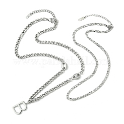 304 Edelstahl-Kettenhalsketten&nbsp;NJEW-M078-08P