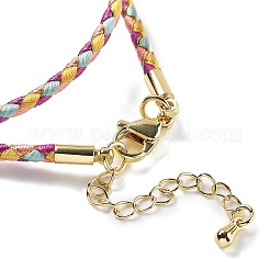 Creazione di collane intrecciate con cordino in poliestere&nbsp;MAK-L043-03G-24