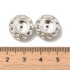 Messing Legierung Strass Perlen&nbsp;RB-TAC0001-01D