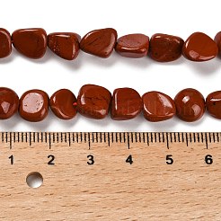 Natürliche rote Jaspis Perlen Stränge&nbsp;G-P497-01E-16