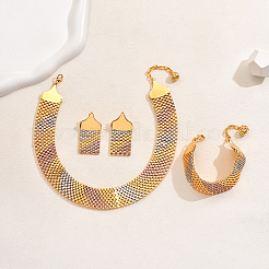 Sets aus breiten Eisenkettenarmbändern&nbsp;MO8761