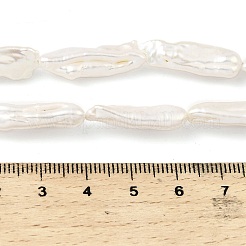 Natürliche Barock Keshi Perlen Stränge&nbsp;PEAR-B004-04B-01A