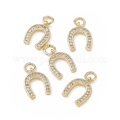 Breloques en laiton avec zircone cubique de micro pave&nbsp;LS-KK-E068-VB278
