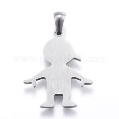Pendentifs en acier inoxydable 304 résistant au ternissement&nbsp;STAS-K162-034P