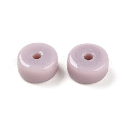 Perle di vetro di colore solido opaco&nbsp;X1-GLAA-N007-6x3mm-A02
