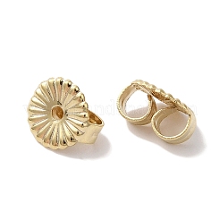 Dadi per orecchini in ottone&nbsp;KK-K383-25B-G