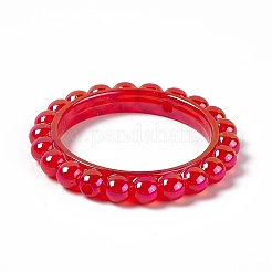 Cadres de perles acryliques opaques de placage uv&nbsp;LS-PACR-M003-03A