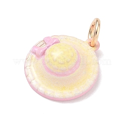 Pendentifs d'émail en laiton &nbsp;LS-KK-CBA1122-01G-06