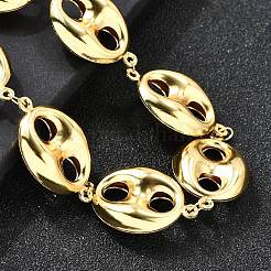 304 Edelstahl-Gliederarmbänder für Damen&nbsp;BJEW-P354-05G