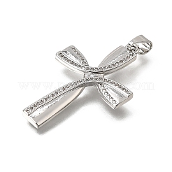 Messing micro pave klare zirkonia anhänger&nbsp;CU-CBA4BAF-06P