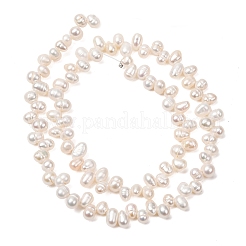 Fili di perle di perle d'acqua dolce coltivate naturali&nbsp;PA-CBABE82-03B